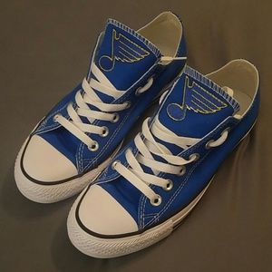 Custom St. Louis Blues Converse